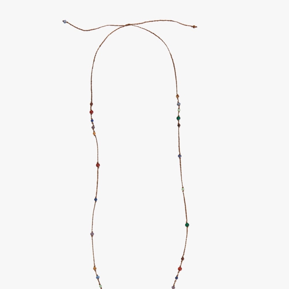 NWT ZARA LIMITED EDITION GLASS NECKLACE - Picture 5 of 6